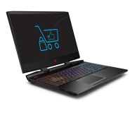HP OMEN 15 i7-8750H/16G/256+1TB GTX1070 144Hz - 450628 - zdjęcie 2